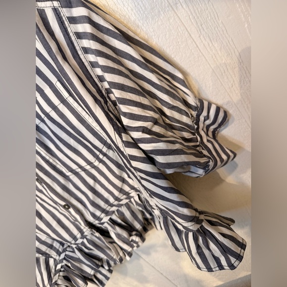 Bailey Stripe Shirt NWOT nautical navy combo - Picture 4 of 5